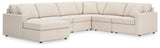 Modmax oyster performance fabric 6-piece sectional sofa, front main view
