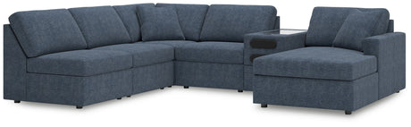 Modmax 6-Piece Sectional with Chaise in Ink Performance Fabric main view