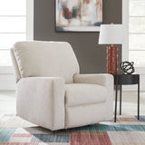 Aviemore Stone Chenille Recliner front view
