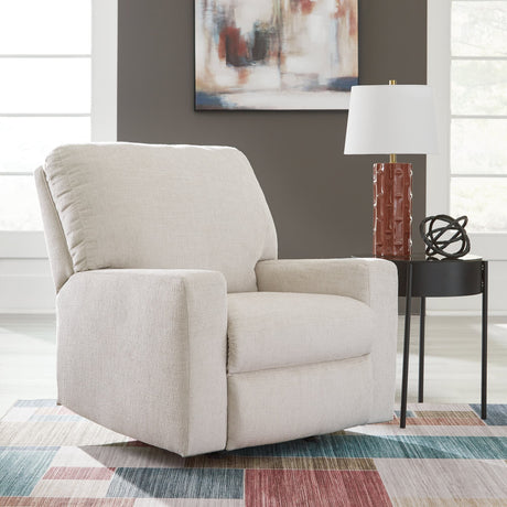 Aviemore Stone Chenille Recliner front view