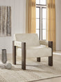 Adlanlock Bone Accent Chair front angle view