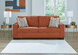 Aviemore Spice Chenille 3-seat sofa main front view