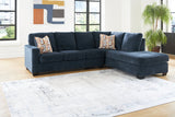 Aviemore Ink Chenille 2-Piece Sectional Sofa with Chaise - main view