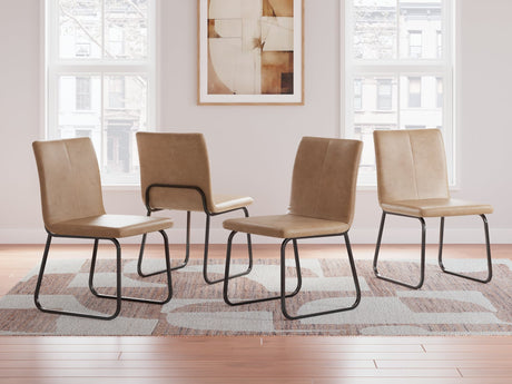 Pharwynn Toast Dining Chair front view