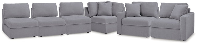 Main view of Modmax Granite 6-Piece Sectional sofa