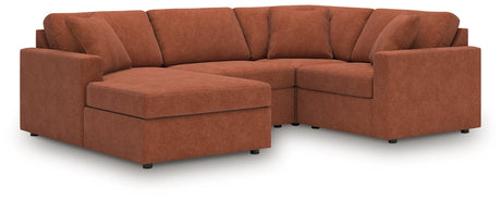 Modmax Spice 4-Piece Sectional Sofa with Chaise main front view