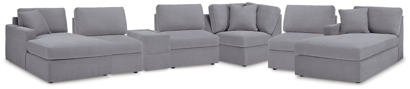 Modmax Granite 7-Piece Sectional Sofa main front view