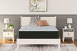 Elite Springs Plush Gray/Blue Full Mattress front view