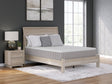 Terra Sleep Medium White Queen Mattress front view