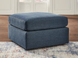 Modmax oversized accent ottoman angled view