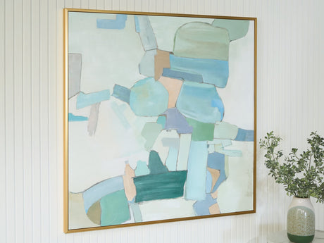 Wynburn abstract wall art front view