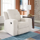 Danum Stone Chenille Recliner main view