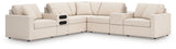 Main view of Modmax Oyster 7-Piece Sectional with Audio and Storage Consoles