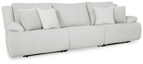 Top Tier Alloy 3-Piece Sectional Sofa front view