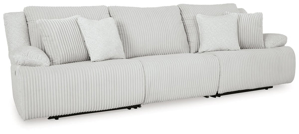 Top Tier Alloy 3-Piece Sectional Sofa front view