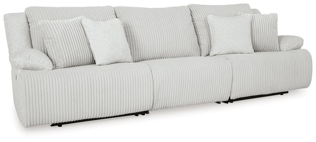 Top Tier Alloy 3-Piece Sectional Sofa front view