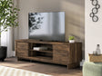 Zadilyn 72-inch brown TV stand front view