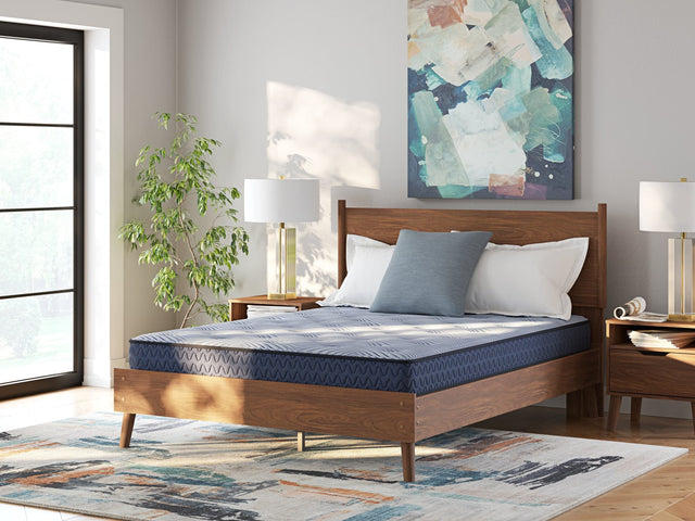 Peak 2.0 Bonnell Light Blue Queen Mattress front view
