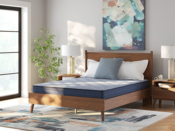 Peak 2.0 Bonnell Light Blue King Mattress king size front angle