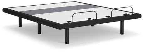 Ashley Charcoal Gray King Adjustable Base front view