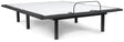 Ashley Sleep Head Up Only Charcoal Gray King Adjustable Base top side view