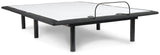 Ashley Head Up Only Queen Adjustable Base Charcoal Gray front view