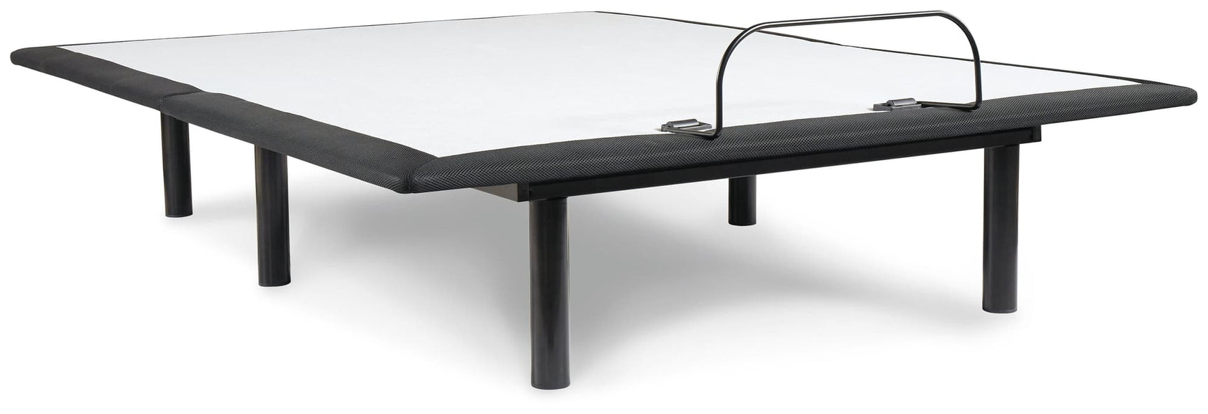 Ashley Head Up Only Queen Adjustable Base Charcoal Gray front view