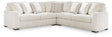 Main view of Chessington Ivory 3-Piece Sectional sofa