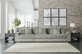 main view of Lindyn Fog 3-Piece Sectional Sofa