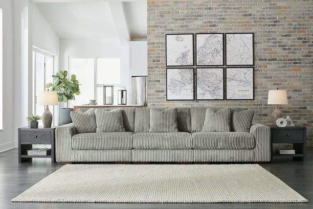main view of Lindyn Fog 3-Piece Sectional Sofa