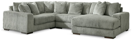 Lindyn Fog 4-Piece Sectional Sofa with Chaise main view