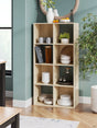 Piperton Eight Cube Organizer in tan, front angle view