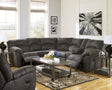 Tambo Pewter 2-Piece Sectional Sofa with Recliner main view