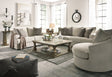 Soletren Stone Sofa and Loveseat set main front view