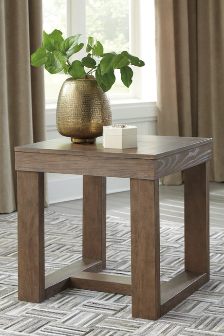 Cariton Gray 2-Piece End Tables front view