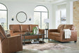Bolsena Caramel sofa front view