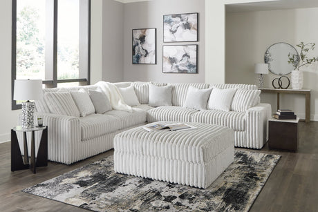 Stupendous Alloy 3-Piece Sectional Sofa with Ottoman main view