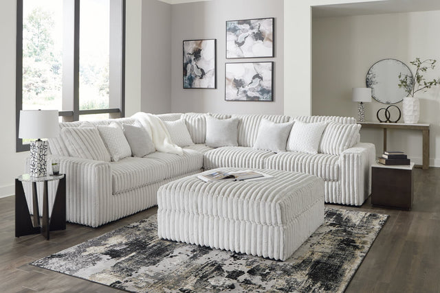 Stupendous Alloy 3-Piece Sectional Sofa with Ottoman main view