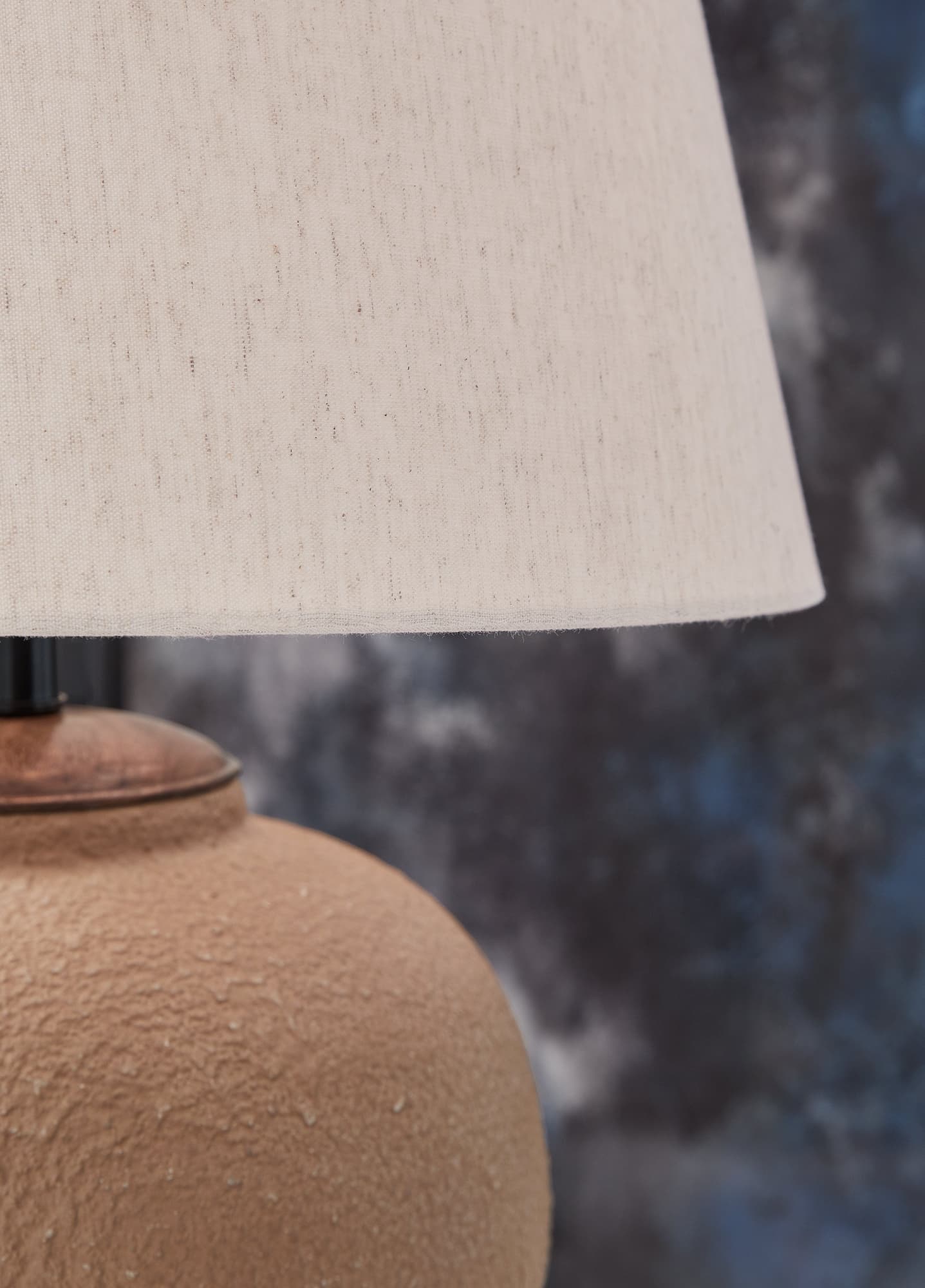 Scantor Rust 2-Piece Table Lamp Set front view