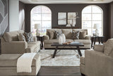 Stonemeade taupe sofa, loveseat, chair and ottoman set main view