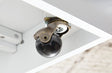 Gardoni White and Black Coffee Table with 2 End Tables - front angle