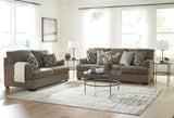 Stonemeade Nutmeg Sofa and Loveseat set front view