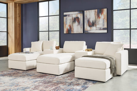 Modmax Oyster 5-Piece Sectional Sofa with Ottoman main view