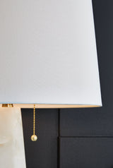 Front view of Laurellen White 2-Piece Table Lamp Set