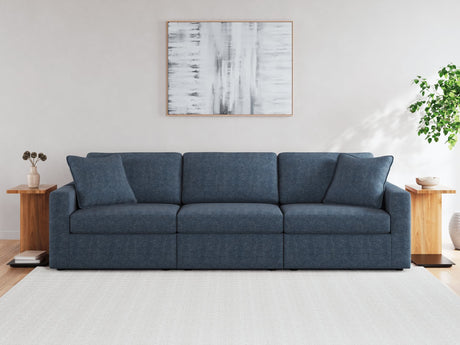 main view of Modmax Ink 3-Piece Sectional with Ottoman sectional sofa