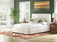Brintstreet Beige Next-Gen Nuvella queen upholstered bed, front angle view