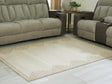 Emorymore Brown and Beige Medium Wool Rug flat view