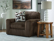 Midnight-Madness Oversized Chair, angled view showing plush upholstery