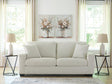 Greenbriar Ivory Velvet Sofa main view