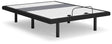 Ashley Best Base full adjustable bed charcoal gray front view